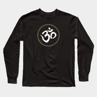 Spiritual Om Yoga Meditation Symbol Long Sleeve T-Shirt